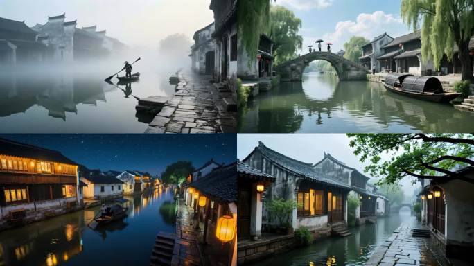 江南水乡古镇