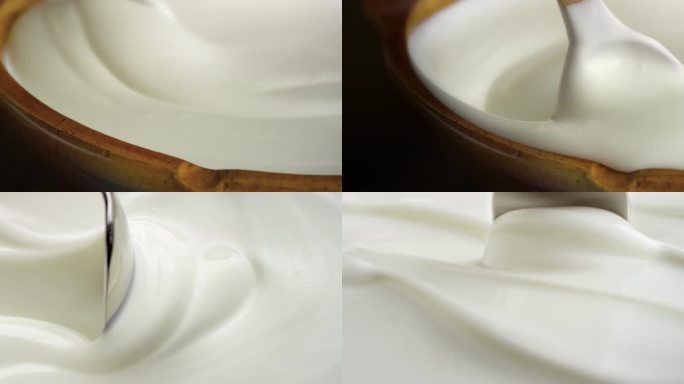 丝滑酸奶乳液牛乳奶油