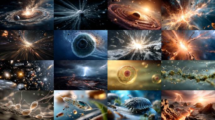 4K高帧率宇宙爆炸生命起源