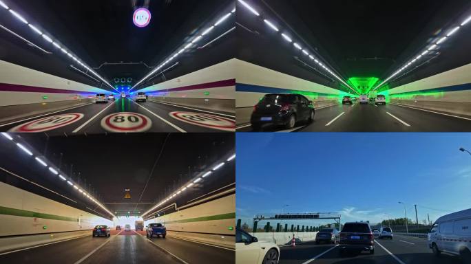 北京东六环隧道通车 副中心东六环隧道