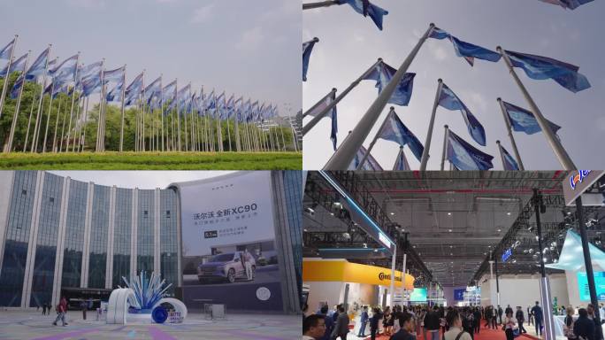 国际汽车展览会盛况