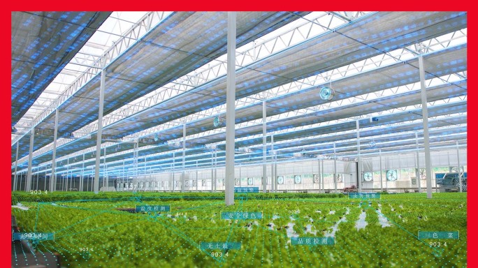 智慧数字化农业温室大棚