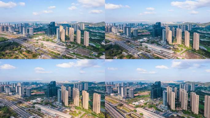 2025珠海高新区唐家轻轨站延时