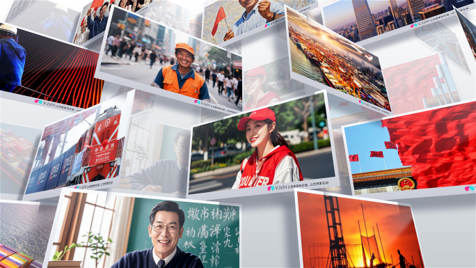 大气照片图文汇聚展示