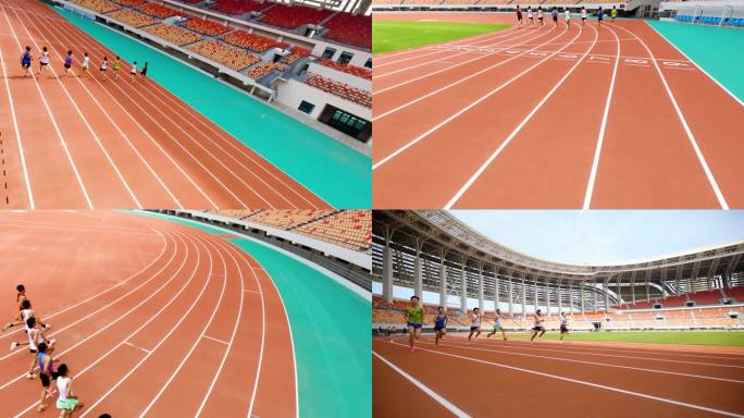 五四青年节田径活力青春大学校园跑步