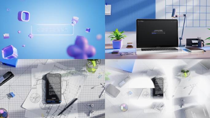 Deepseek人工智能微软风格C4D