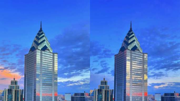 新疆乌鲁木齐城市延时