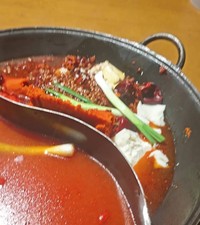麻辣火锅美食诱惑