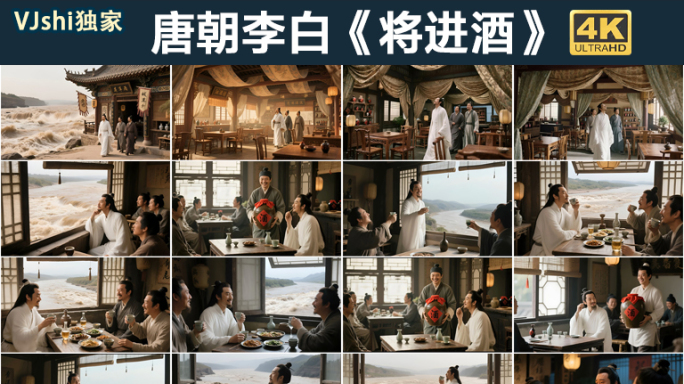 唐朝李白《将进酒》