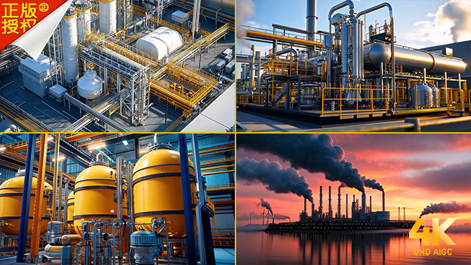 石化工厂天然气炼油厂化工原料工业气体氢能