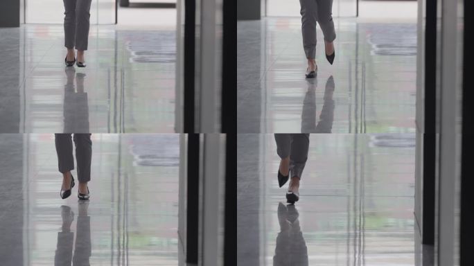 急急忙忙的脚步