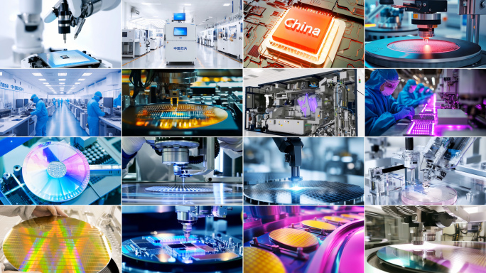 芯片生产半导体晶圆制造芯片工厂2.0