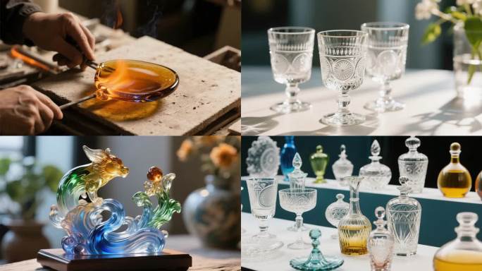 玻璃烧制玻璃制作玻璃工艺品