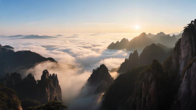 壮美山河风光