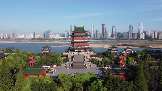 航拍滕王阁
