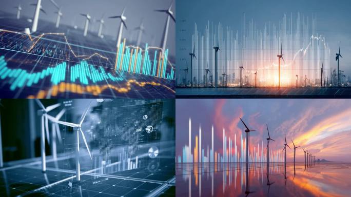 风力发电与金融数据可视化