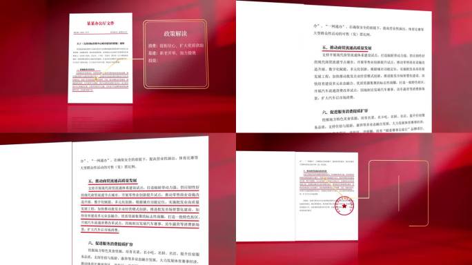 党建汇报 红头文件 政策解读 政府报告