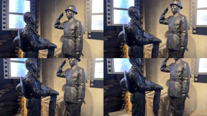 致敬英雄雕塑