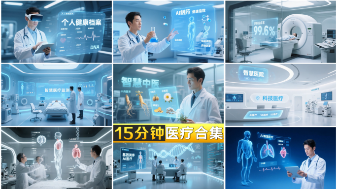 医疗智慧医疗科技医疗AI医疗未来医疗健康