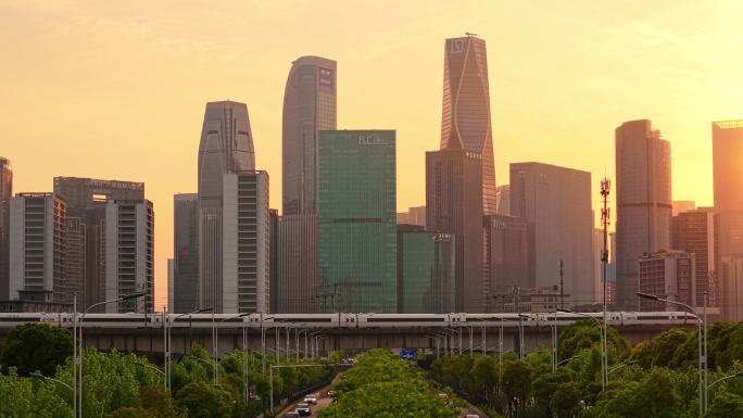 杭州城市高铁麦田CBD