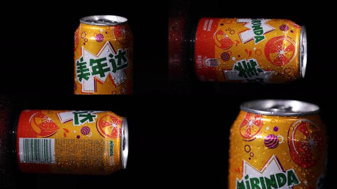 美年达汽水特写