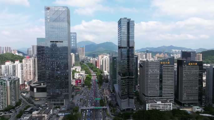 罗湖水贝国际珠宝城4K航拍