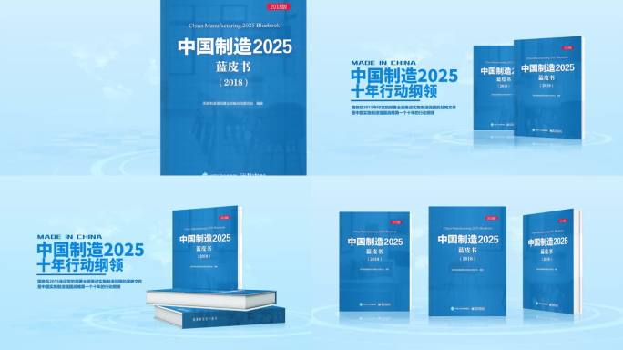 中国制造2025蓝皮书书籍封面