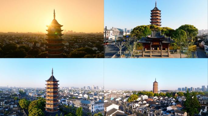 苏州报恩寺 报恩寺塔 苏州地标