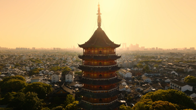 苏州报恩寺 报恩寺塔 苏州地标