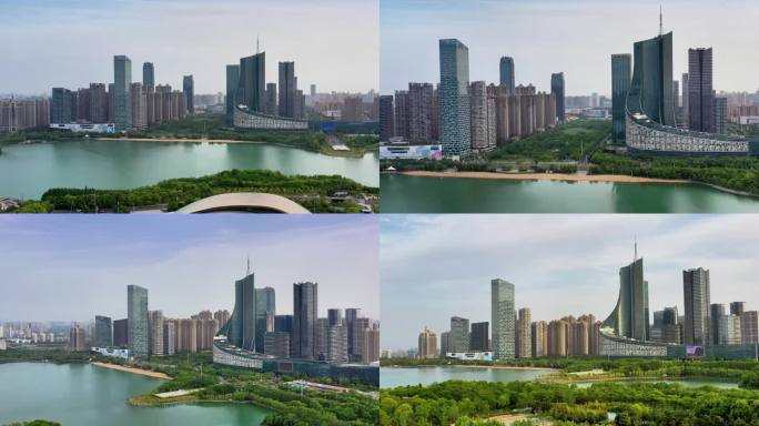 合肥天鹅湖城市地标CBD