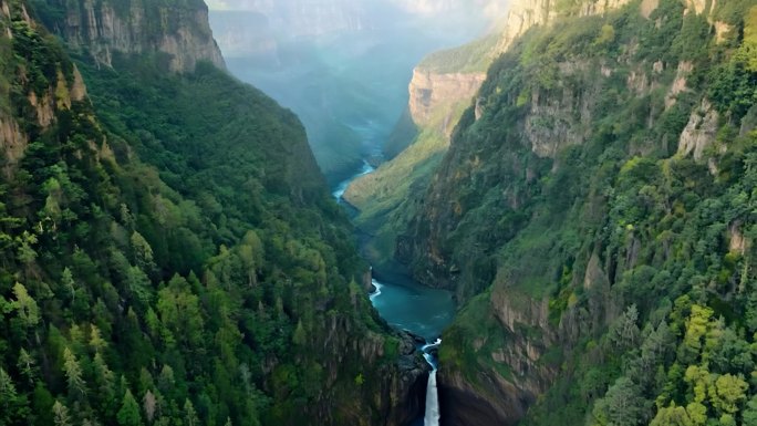 澳大利亚的蓝山与峡谷风景