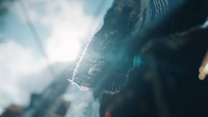 蜡染年轻女性体验传统扎染