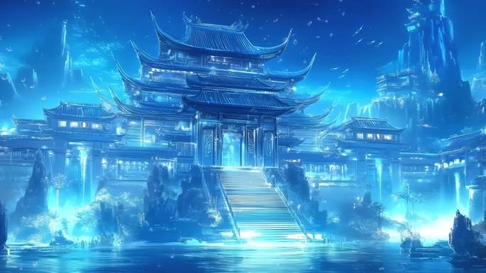 4K神话 海底龙宫水晶宫