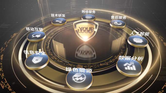 金色高级质感分类无插件