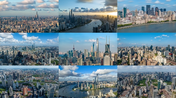 2025上海5K航拍延时合集