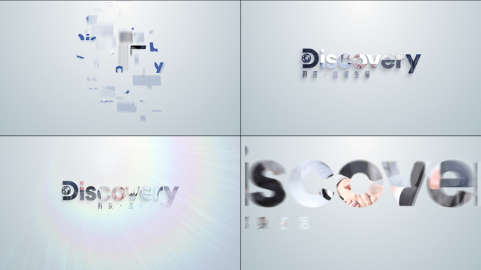 简易干净LOGO落版AE模板