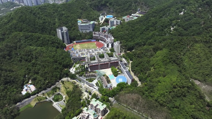 深圳学校 深圳教育 红岭中学 4K航拍