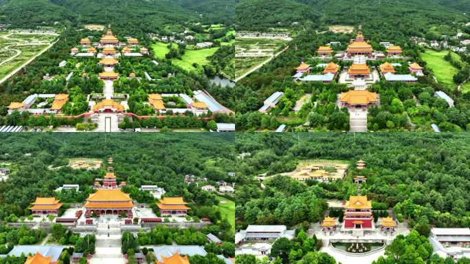 大理寺航拍景观