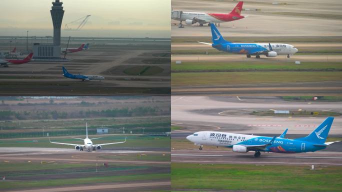苏南瑞丽航空波音737 波司登彩绘机