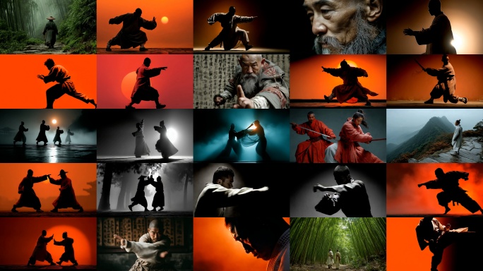 武侠武术 拳术 武功武道 少林武术 武当
