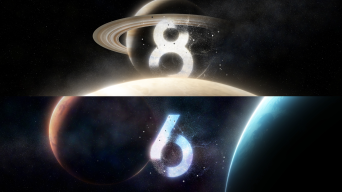 宇宙粒子倒计时(需插件)