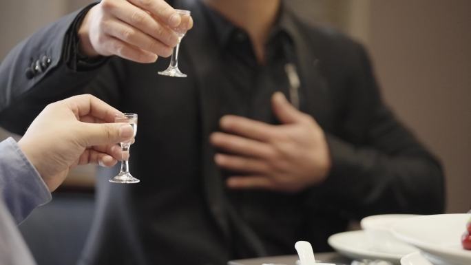 反腐围猎 高档酒桌 腐败酒局4K吃饭行贿