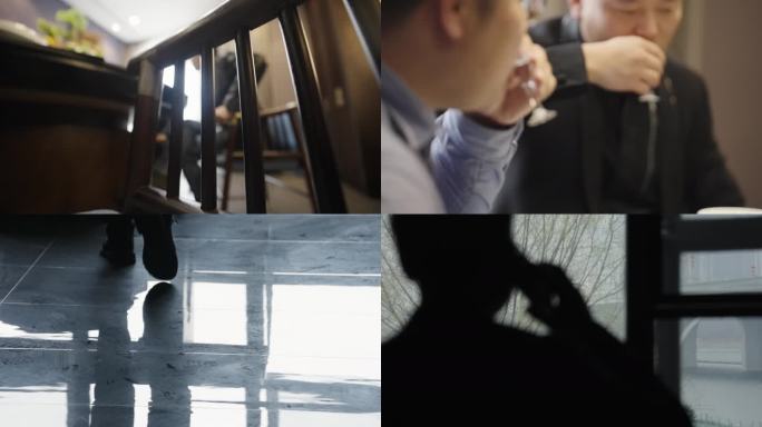 反腐围猎 高档酒桌 腐败酒局4K吃饭行贿