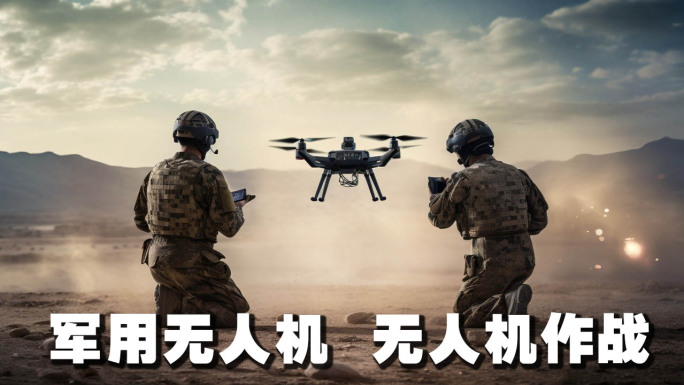无人机作战军用无人机现代战争合集【4K】