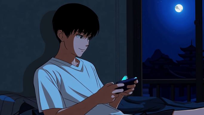 深夜居家游戏放松