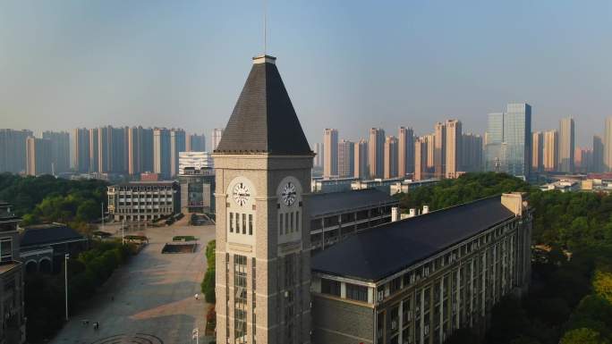 湖南省第一师范大学校园航拍