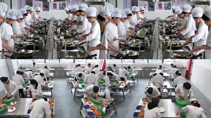 中式烹饪技能培训 厨师学校 训 烹饪教学