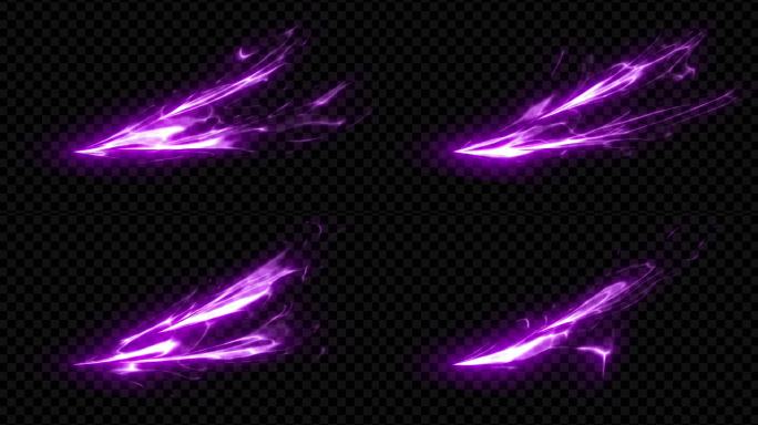 能量拖尾光线【AE+视频】