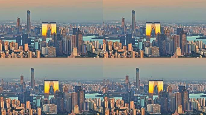 苏州城市天际线景观