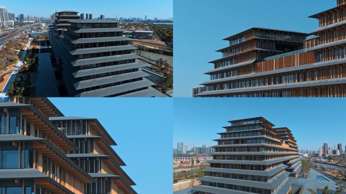 杭州建筑感4k